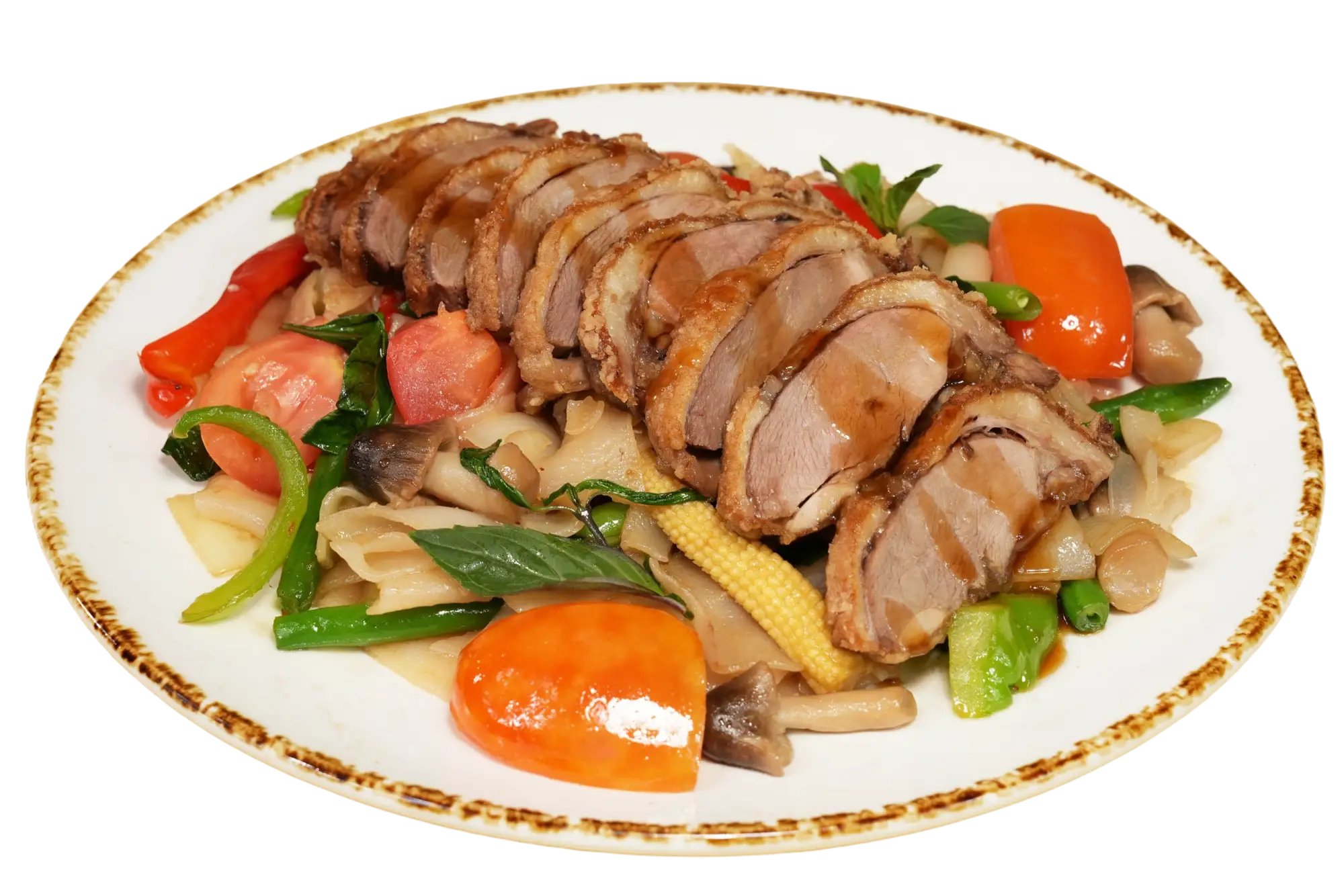 Crispy Duck Pad Kee Mow