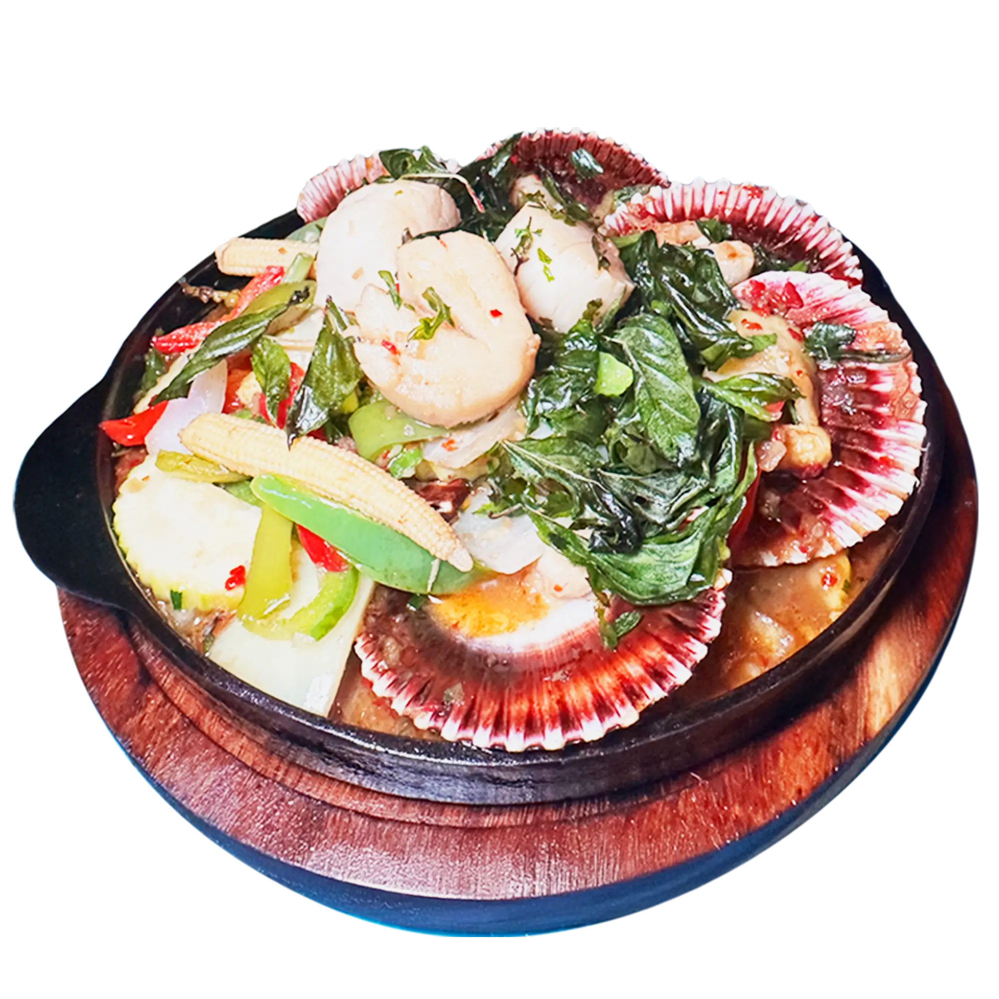 Scallop Pad Cha